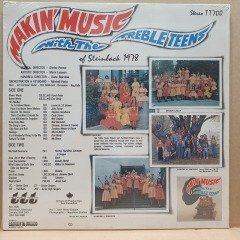 THE TREBLE TEENS OF STEINBACH - MAKIN' MUSIC WITH THE TREBLE TEENS (1978) - LP DÖNEM BASKISI SIFIR PLAK