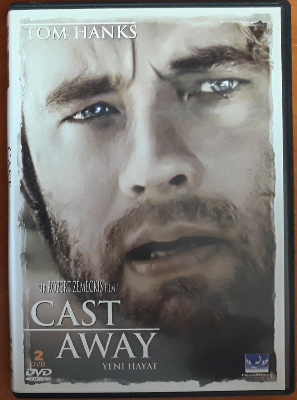 YENİ HAYAT - CAST AWAY - TOM HANKS - ROBERT ZEMECKIS - 2DVD 2.EL