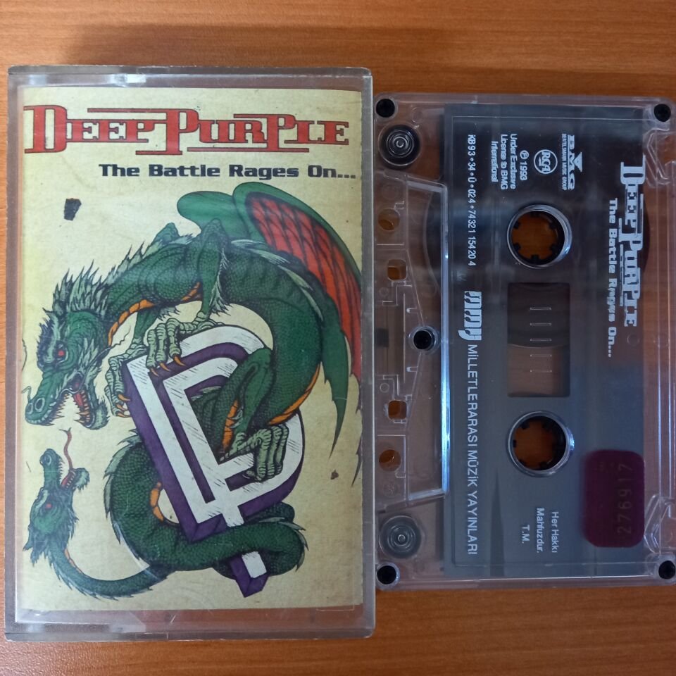 DEEP PURPLE - THE BATTLE RAGES ON... (1993) - KASET 2.EL