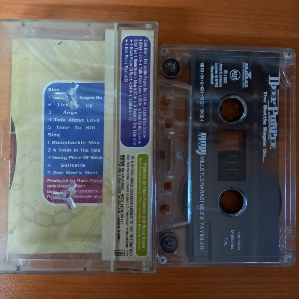 DEEP PURPLE - THE BATTLE RAGES ON... (1993) - KASET 2.EL