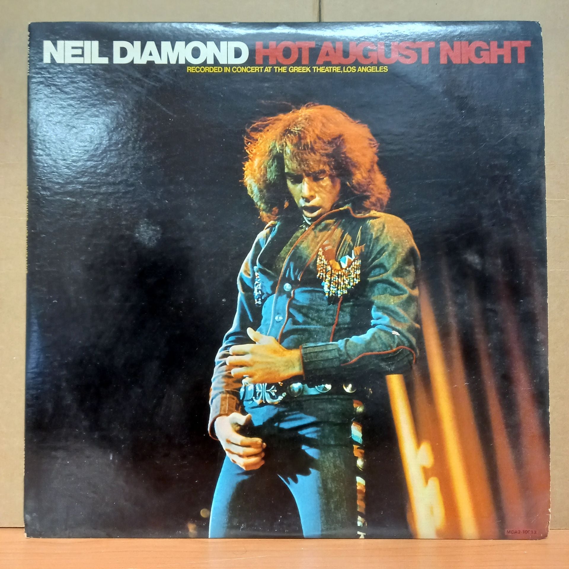 NEIL DIAMOND – HOT AUGUST NIGHT (1980) - 2LP 2.EL PLAK