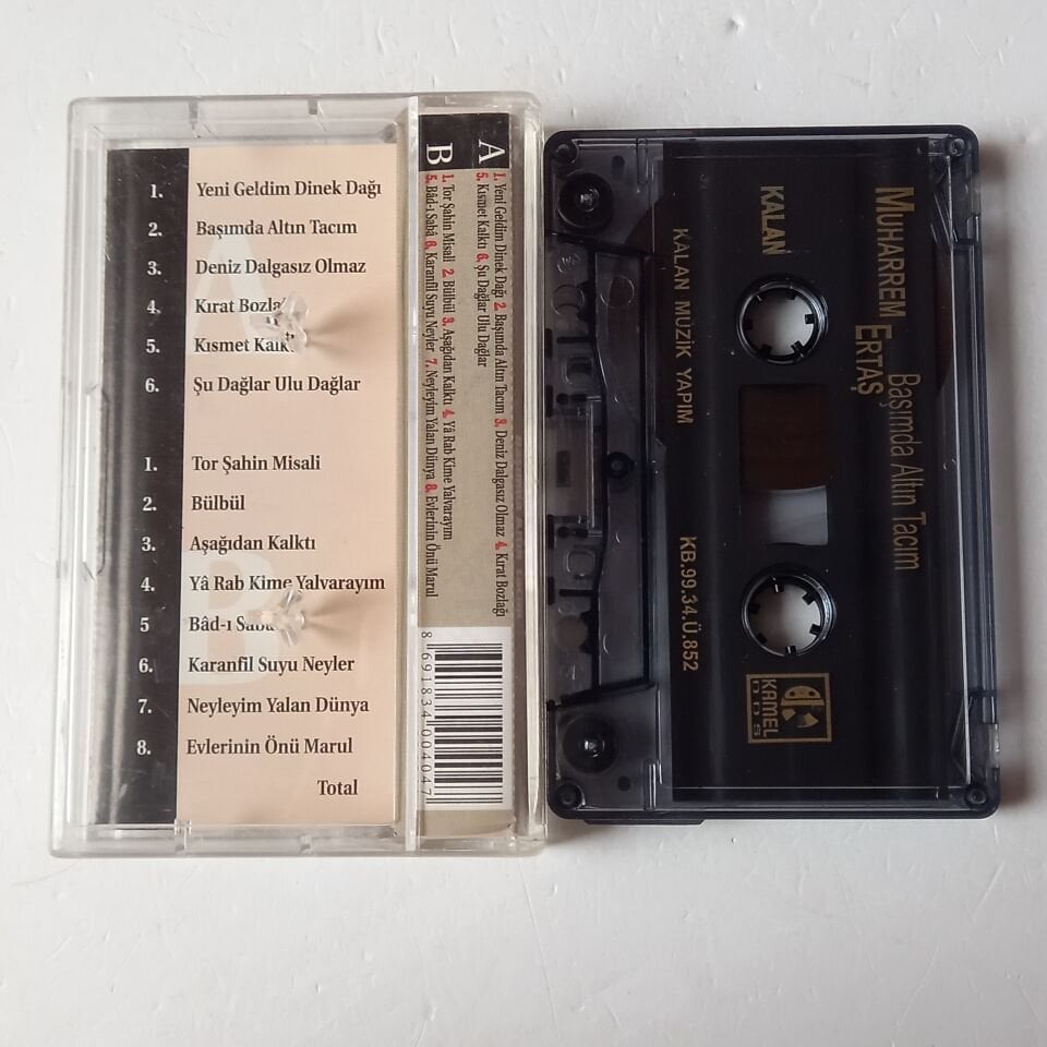 MUHARREM ERTAŞ - BAŞIMDA ALTIN TACIM (1999) - KASET 2.EL