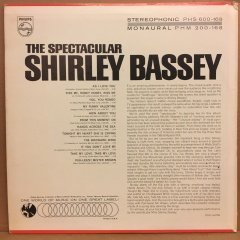 SHIRLEY BASSEY - THE SPECTACULAR 2.EL PLAK