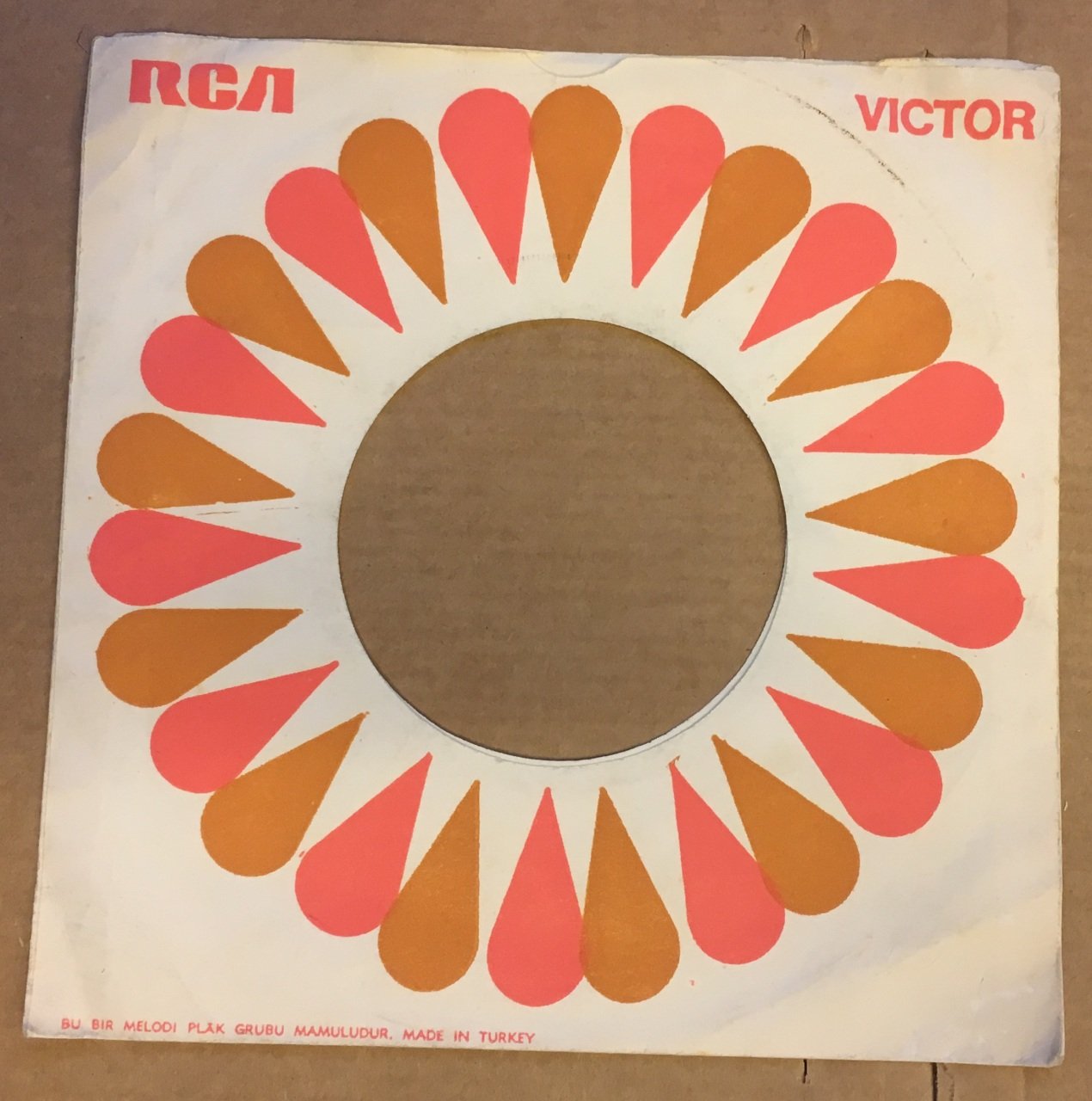 RCA VICTOR FİRMA KAPAĞI