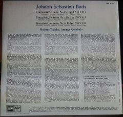 BACH FRENCH SUITES HELMUT WALCHA - PLAK 2.EL