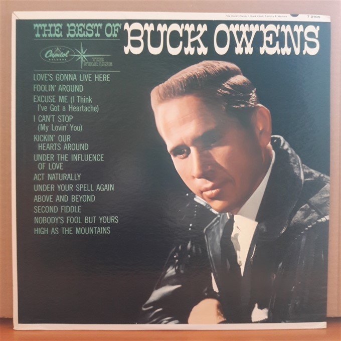 BUCK OWENS - THE BEST OF - LP 2.EL PLAK