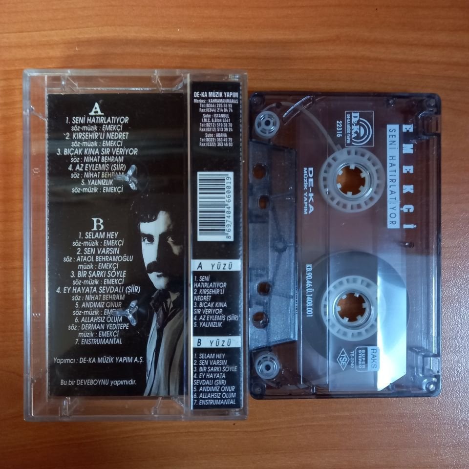 EMEKÇİ - SENİ HATIRLATIYOR (1990) - KASET 2.EL