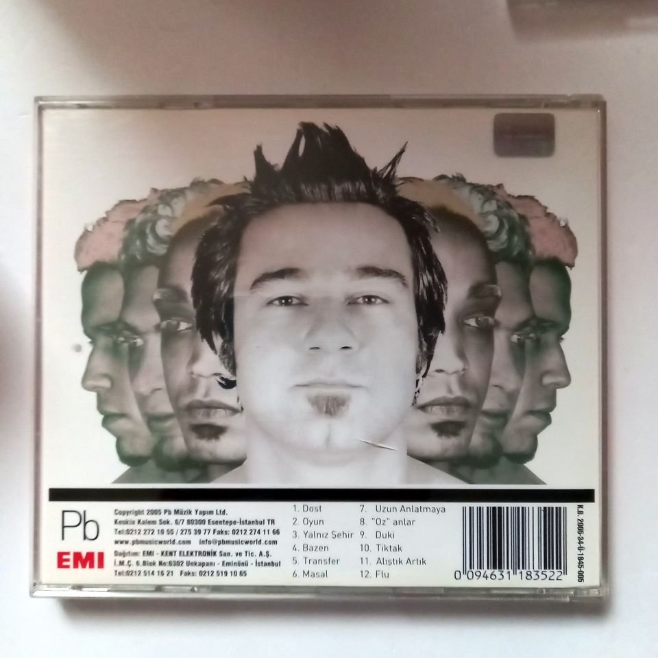 TİKTAK – ŞİMDİYİ ŞİMDİ GEÇİYOR (2005) - CD 2.EL