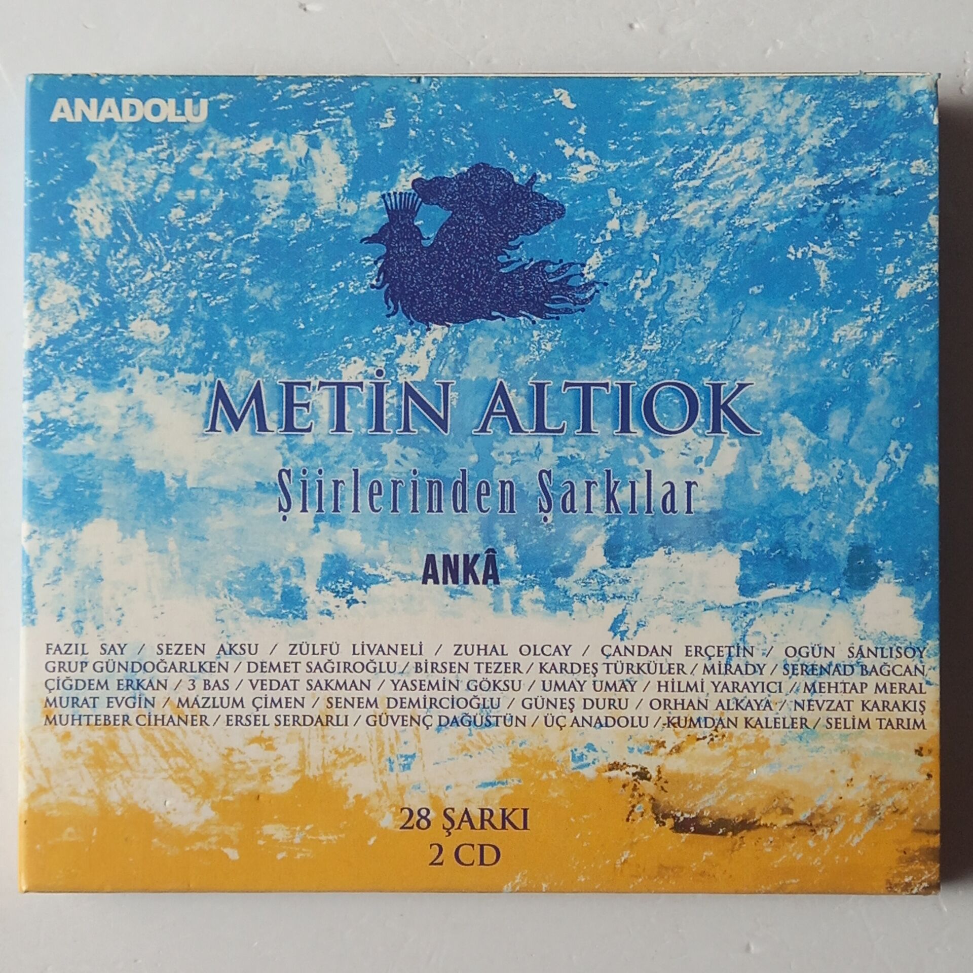 METİN ALTIOK ŞİİRLERINDEN ŞARKILAR (2014) - 2CD DIGIPAK 2.EL