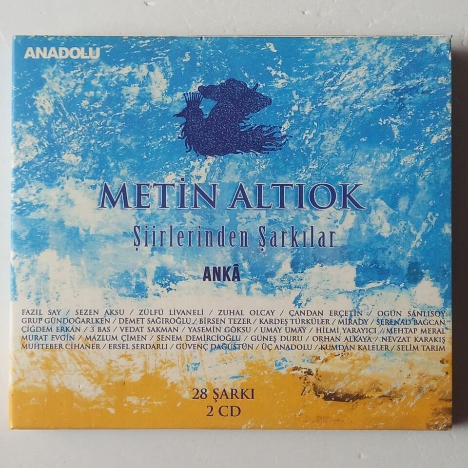 METİN ALTIOK ŞİİRLERINDEN ŞARKILAR (2014) - 2CD DIGIPAK 2.EL