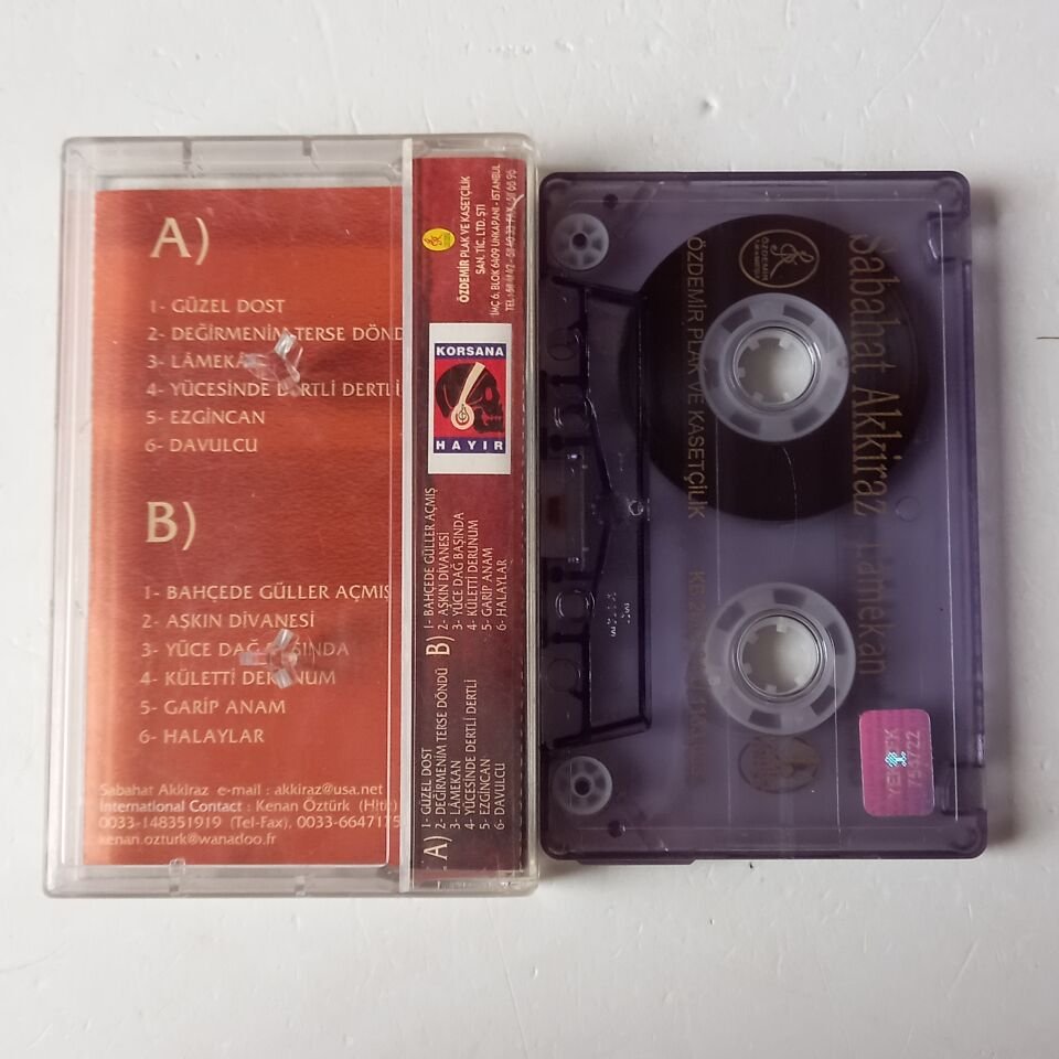 SABAHAT AKKİRAZ - LAMEKAN (2002) - KASET 2.EL