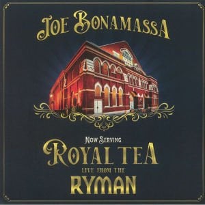 JOE BONAMASSA - NOW SERVING ROYAL TEA LIVE FROM THE RYMAN (2021) 2LP TRANSPARENT SIFIR PLAK