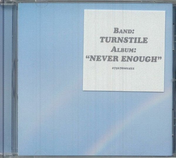 TURNSTILE – NEVER ENOUGH (2025) - CD JEWEL CASE AMBALAJINDA SIFIR