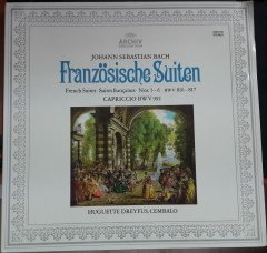 BACH FRENCH SUITES HUGUETTE DREYFUS - PLAK 2.EL