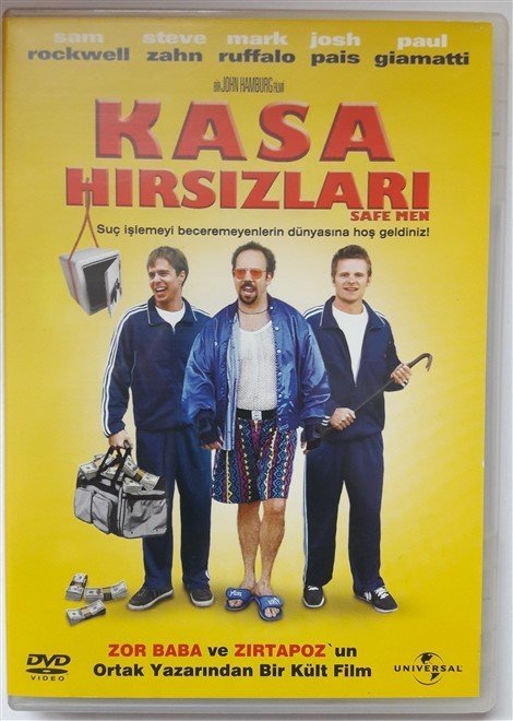 KASA HIRSIZLARI - SAFE MEN - MARK RUFFALO - PAUL GIAMATTI - DVD 2.EL