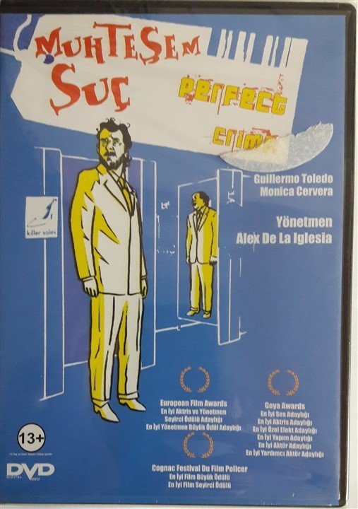 MUHTEŞEM SUÇ - CRIMEN FERPECTO - ALEX DE LA IGLESIA - DVD SIFIR