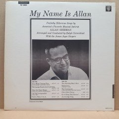 ALLAN SHERMAN - MY NAME IS ALLAN (1965) - LP 2.EL PLAK