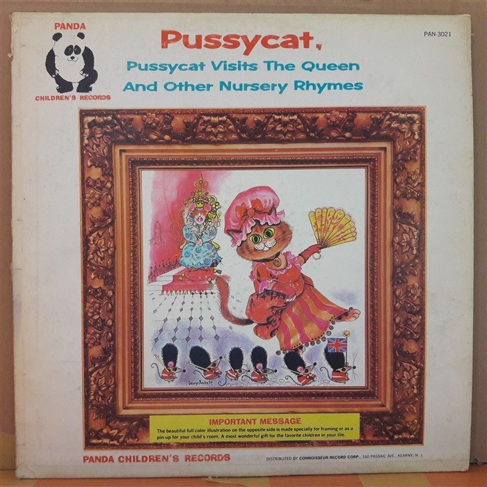 PUSSYCAT VISITS THE QUEEN - LP PLAK 2.EL