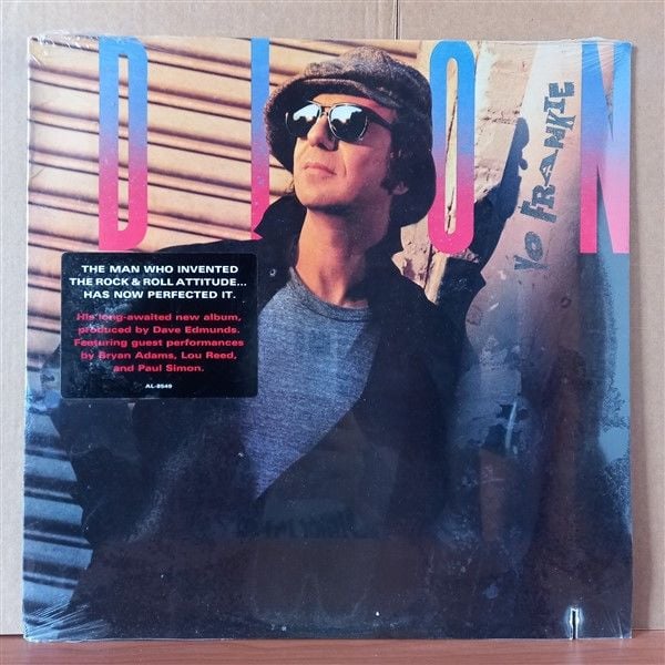 DION – YO FRANKIE (1989) - LP DÖNEM BASKISI SIFIR PLAK