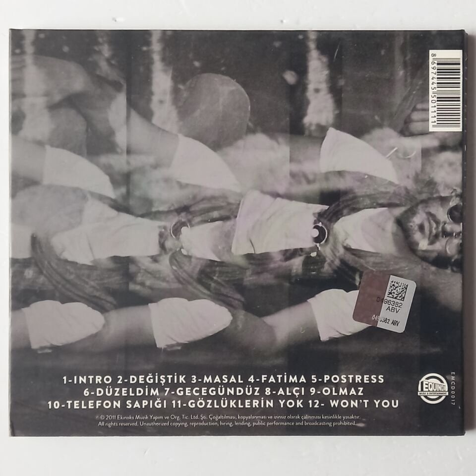 ALİ EREL – DEĞİŞTİK (2011) - CD DIGIPAK 2.EL