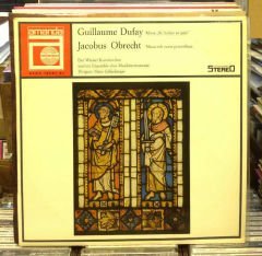 GUILLAUME DUFAY / JACOBUS OBRECHT MISSA LP