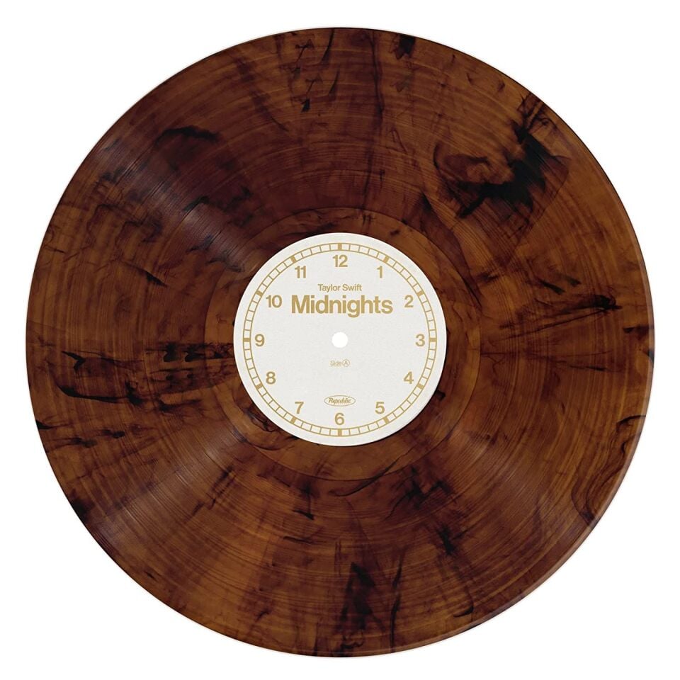 TAYLOR SWIFT - MIDNIGHTS - MAHOGANY EDITION (2022) LP SIFIR PLAK