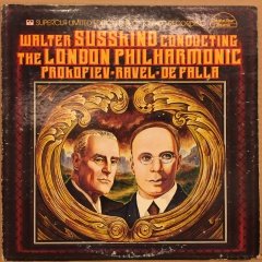 PROKOFIEV, RAVEL, DE FALLA LONDON PHIL. WALTER SUSKIND AUDIOPHILE DIRECT TO DISC 1978 2.EL PLAK