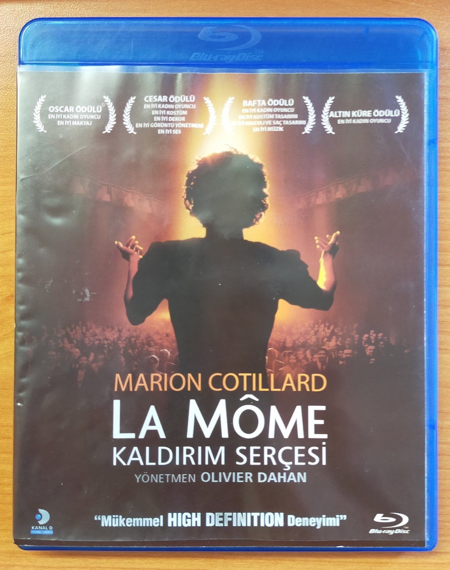 LA MOME - KALDIRIM SERÇESİ - MARION COTILLARD - GÉRARD DEPARDIEU - OLIVER DAHAN - BLU-RAY 2.EL