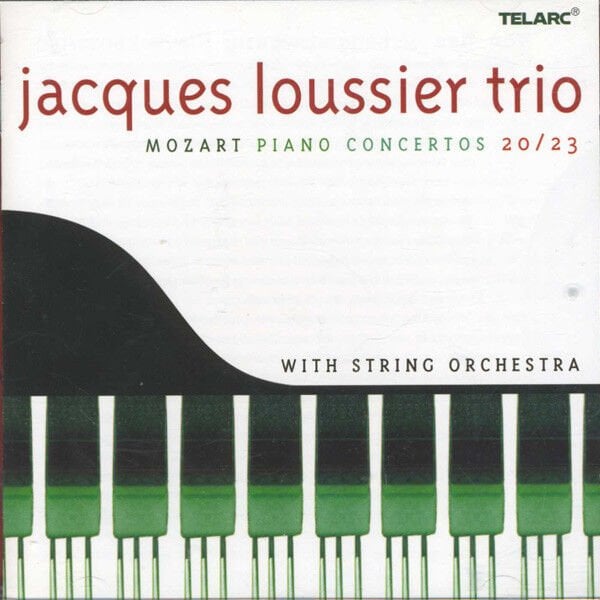 JACQUES LOUSSIER TRIO – MOZART PIANO CONCERTOS 20/23 (2005) - CD JEWEL CASE AMBALAJINDA SIFIR