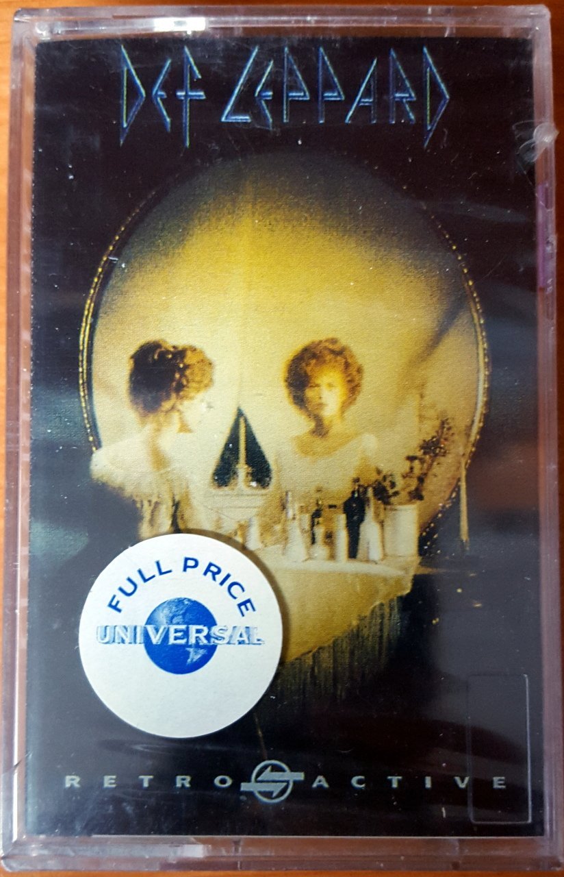 DEF LEPPARD - RETRO ACTIVE (1999) UNIVERSAL CASSETTE MADE IN TURKEY ''NEW''