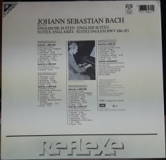 BACH ENGLISH SUITES GUSTAV LEONHARDT - PLAK 2.EL