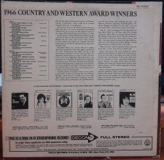 1966 COUNTRY & WESTERN AWARD WINNERS - PLAK 2.EL