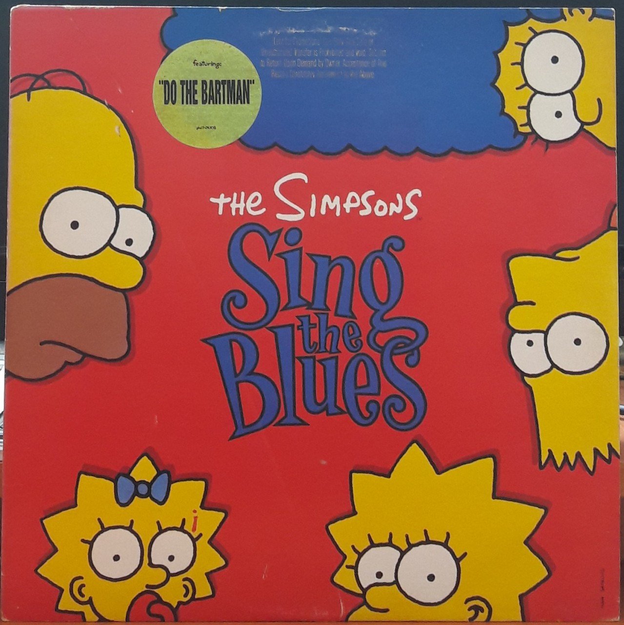 THE SIMPSONS SING THE BLUES (1990) - PLAK 2.EL