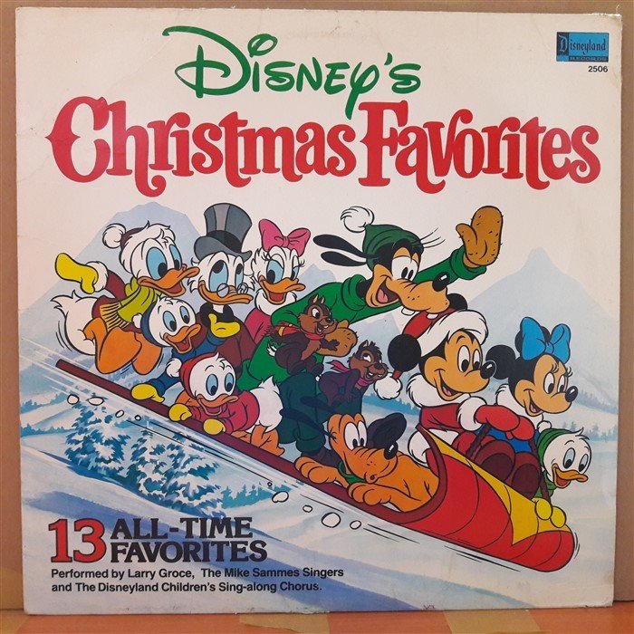 DISNEY'S CHRISTMAS FAVORITES (1979) - LP PLAK 2.EL