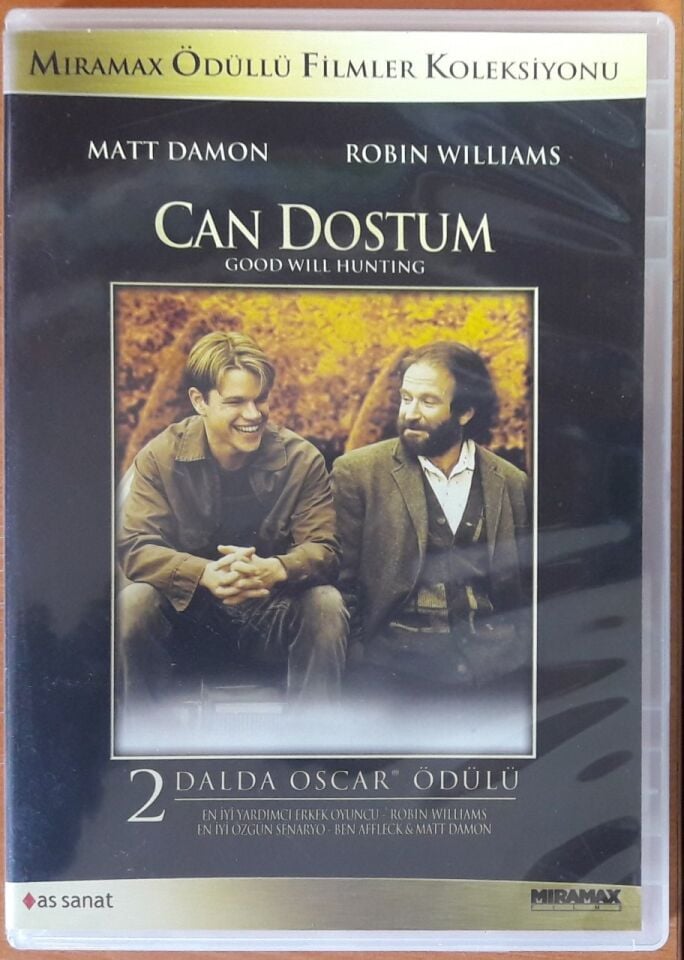 CAN DOSTUM - GOOD WILL HUNTING - ROBIN WILLIAMS - MATT DAMON - GUS VAN SANT - DVD 2.EL