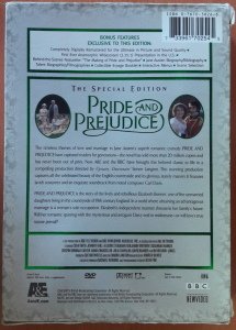 PRIDE and PREJUDICE - COLIN FIRTH - BBC - 2DVD 2.EL 1. BÖLGE TR ALTYAZI YOKTUR (JANE AUSTEN)