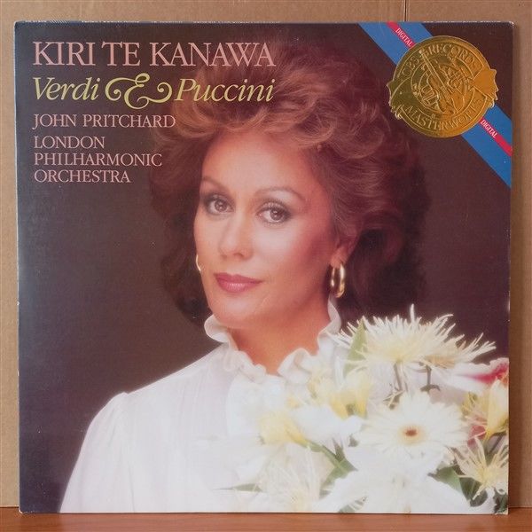 KIRI TE KANAWA, JOHN PRITCHARD, LONDON PHILHARMONIC ORCHESTRA – VERDI & PUCCINI (1983) - LP 2.EL PLAK