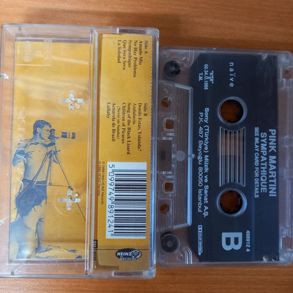 PINK MARTINI - SYMPATIQUE (2000) - KASET 2.EL