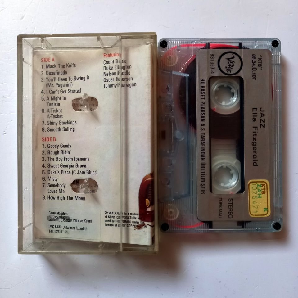 ELLA FITZGERALD - JAZZ (1987) - KASET 2.EL