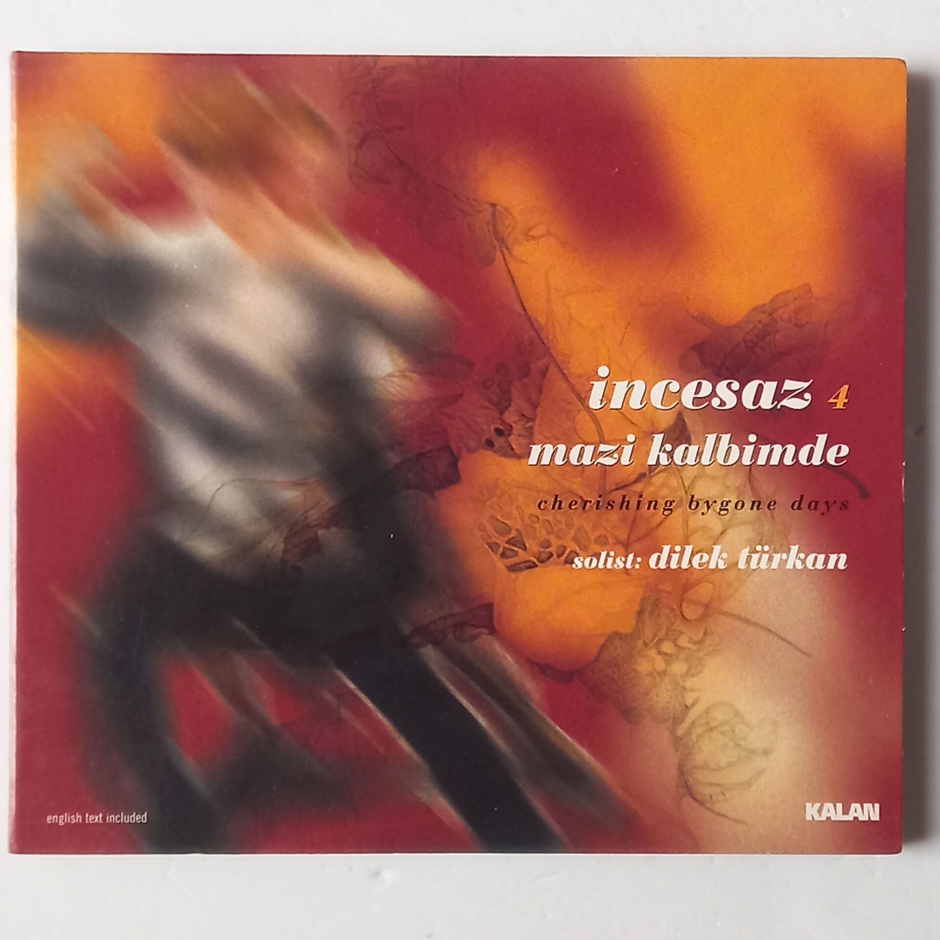 İNCESAZ – 4 - MAZI KALBIMDE - CHERISHING BYGONE DAYS (2005) - CD DIGIPAK 2.EL