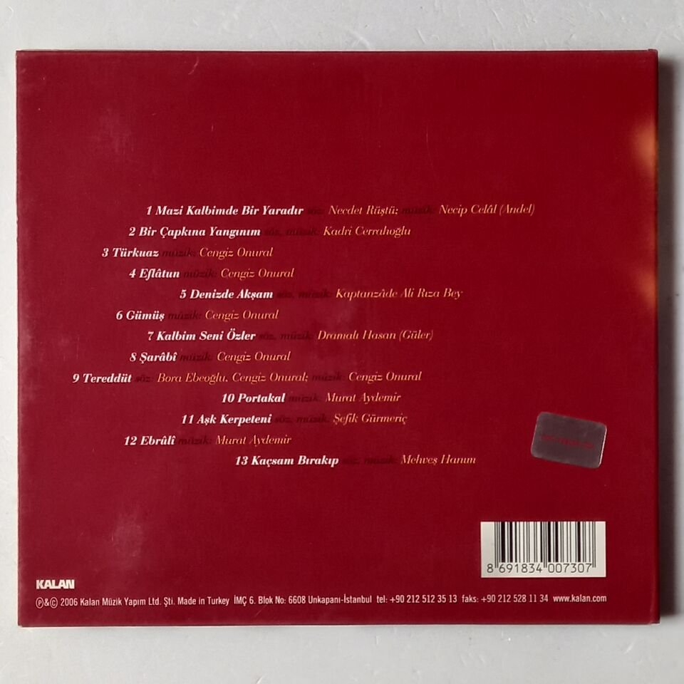 İNCESAZ – 4 - MAZI KALBIMDE - CHERISHING BYGONE DAYS (2005) - CD DIGIPAK 2.EL