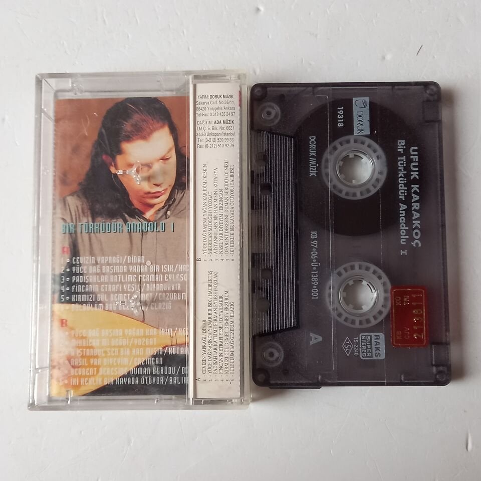 UFUK KARAKOÇ - BİR TÜRKÜDÜR ANADOLU - KASET 2.EL