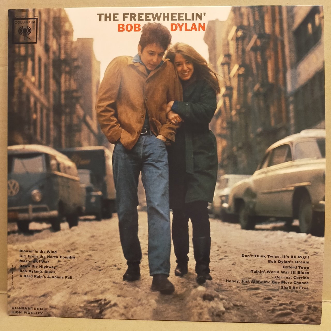 BOB DYLAN - THE FREEWHEELIN' (1963) - LP 180GR AUDIOPHILE 2010 EDITION MONO 2.EL PLAK