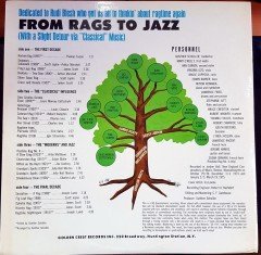 THE NEW ENGLAND CONSERVATORY RAGTIME ENSEMBLE CONDUCTED BY GUNTHER SCHULLER - THE ROAD FROM RAGS TO JAZZ (1975) 2PLAK 2.EL
