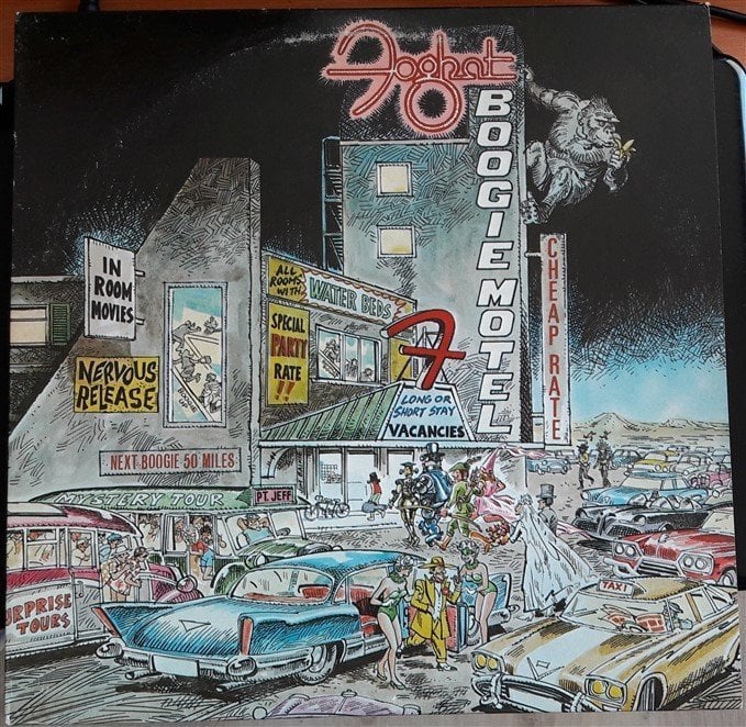 FOGHAT - BOOGIE MOTEL (1979) - 2.EL PLAK