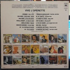 MARCEL MERKÈS & PAULETTE MERVAL - VIVE L'OPÉRETTE (1983) - PLAK 2.EL