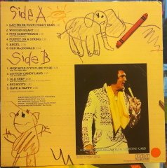 ELVIS PRESLEY - SINGS FOR CHILDREN AND GROWNUPS TOO! (1978) - PLAK 2.EL