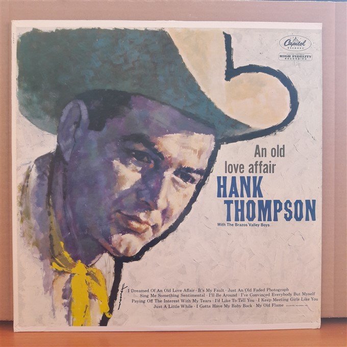 HANK THOMPSON - AN OLD LOVE AFFAIR - LP 2.EL PLAK