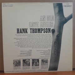 HANK THOMPSON - AN OLD LOVE AFFAIR - LP 2.EL PLAK