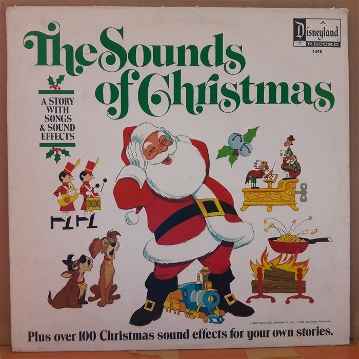 THE SOUNDS OF CHRISTMAS (1973) - WALT DISNEY - LP PLAK 2.EL